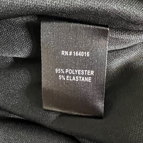 Calessa Tunic Top 1X Red Black Burnout Velvet Zebra Animal Print Holiday Party - Picture 6 of 8